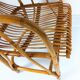 2 fauteuils vintage bambou rotin 1960