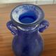 Series of 3 Murano “Scavo” vases in glass paste from the 60s and 70s