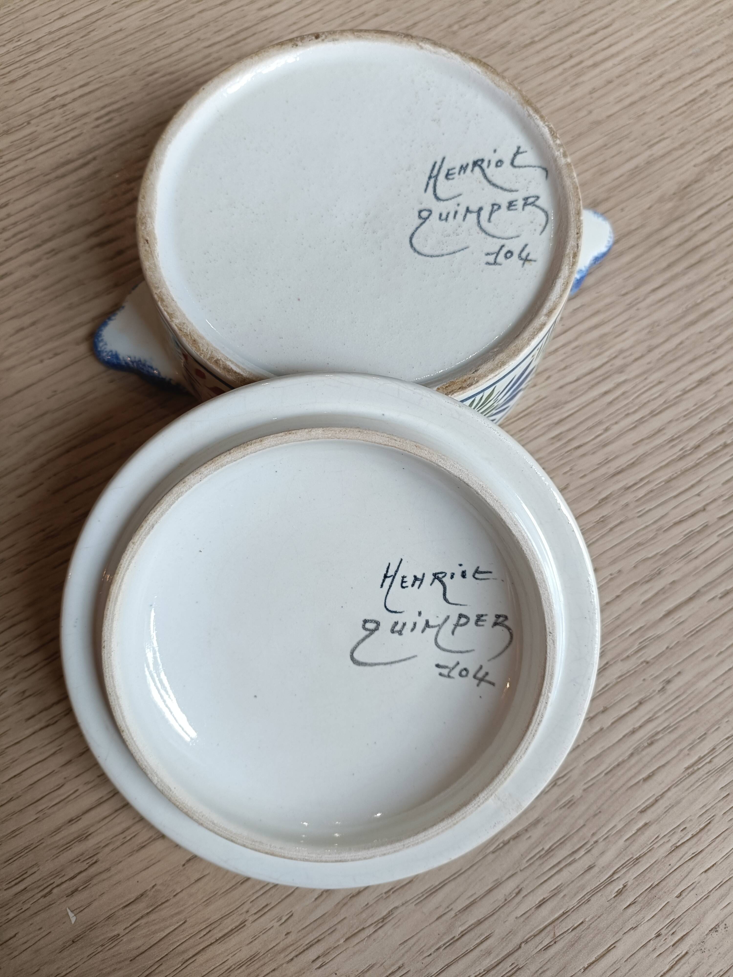 Quimper Henriot Candy Shop