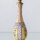 Hand-Painted Yellow Chinoiserie Porcelain Lamp, circa 1900