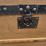 Old travel trunk