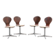 Set of four dining room chairs, vintage, 1960s
