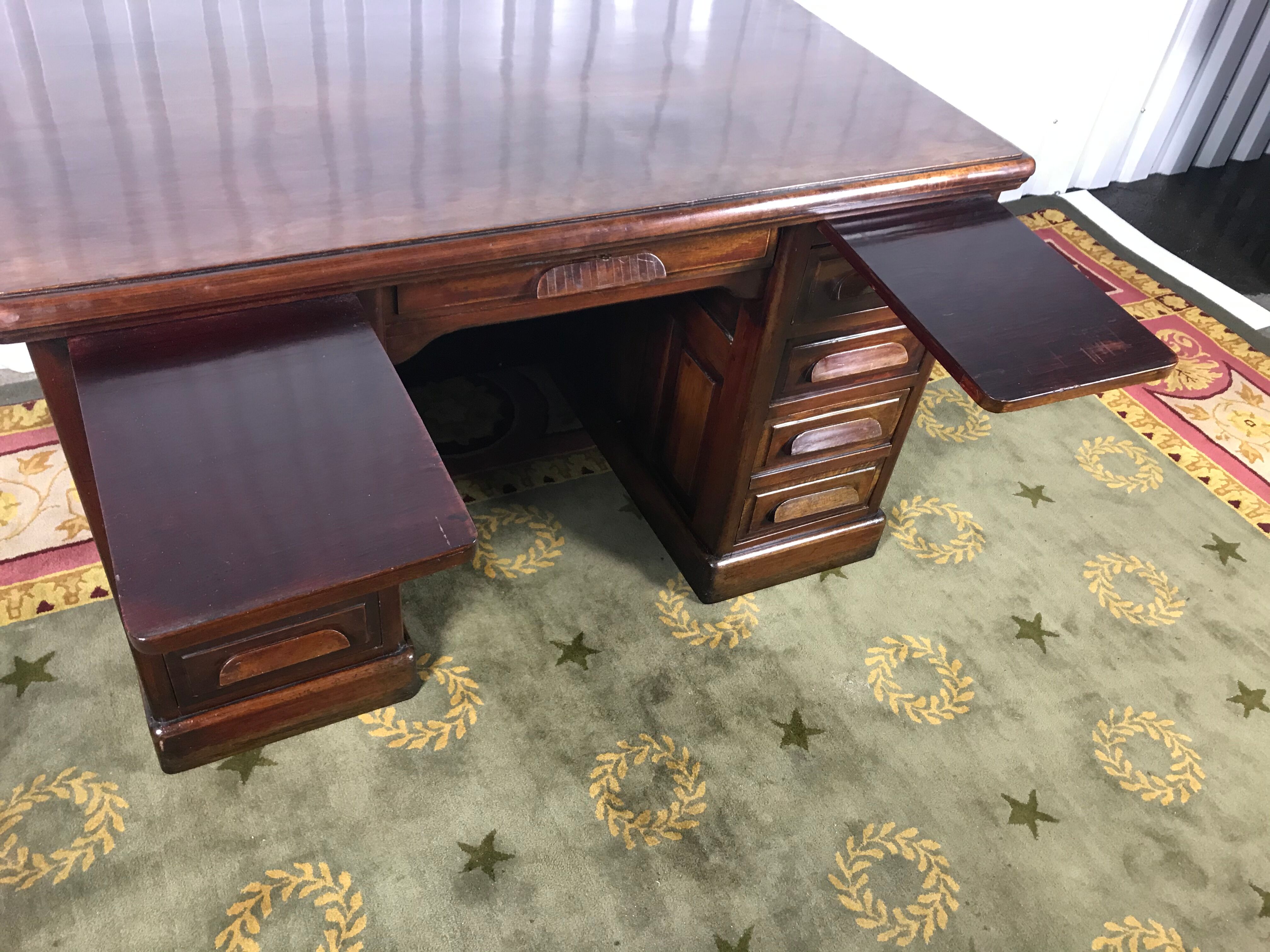 Restored U.S. Mahogany Caissons Administrative Office