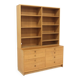 Scandinavian oak library Öresund, Børge Mogensen, Sweden, 1960