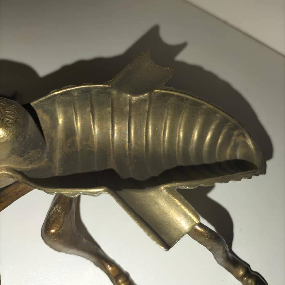 Vintage fly ashtray