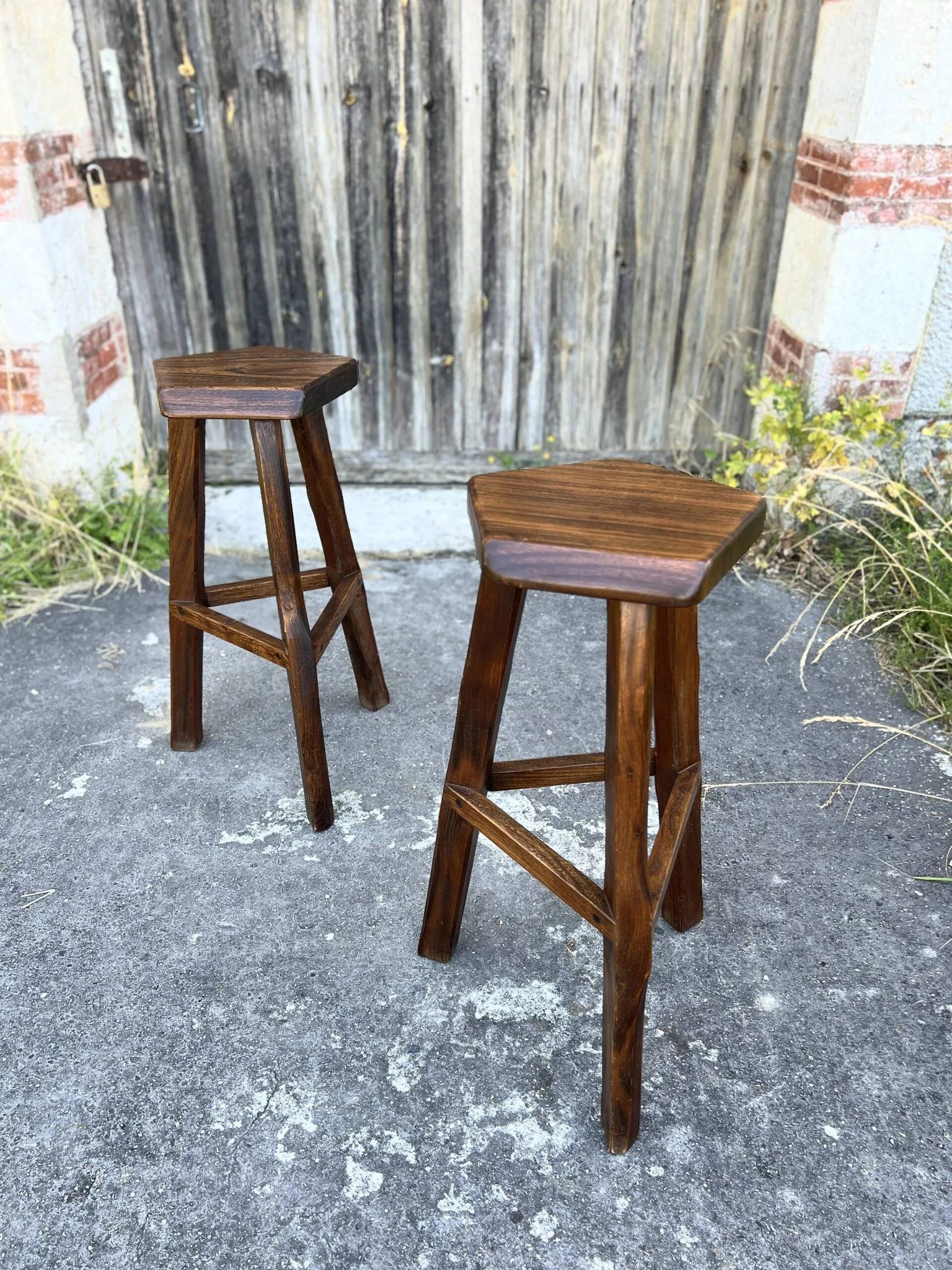 Paire de tabourets de bar Aranjou