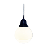 Opaline pendant light 1930s