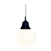 Opaline pendant light 1930s