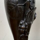 Pair of bronze vases art nouveau period circa 1900
