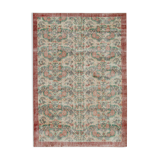 Turkish Hand-Knotted Decorative 1970s Beige Carpet 208 cm x 301 cm