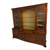 set of 2 solid wood furniture pieces