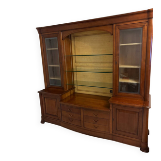 set of 2 solid wood furniture pieces