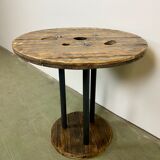 Industrial Circle Coffee Table, 1960s