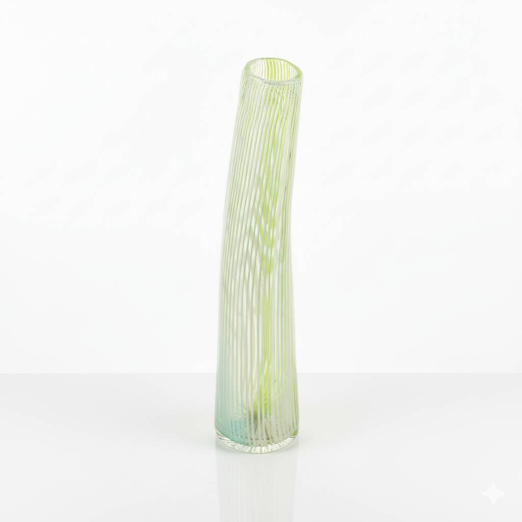 Vase Dino Martens des années 50 pour Aureliano Toso Murano Filigrana