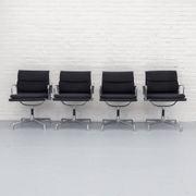 Eames EA208 Soft Pad Chair Herman Miller 1970s