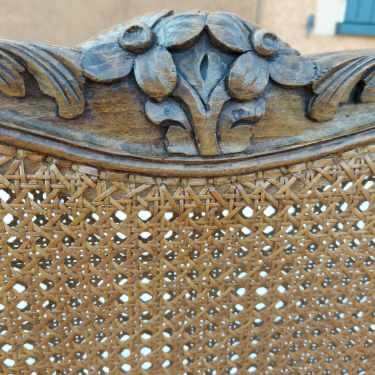 Bed basket cannage Louis XV style