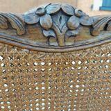 Bed basket cannage Louis XV style
