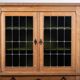 Brutalist Oak Cabinet by Henning Kjærnulf, Denmark, 1960s