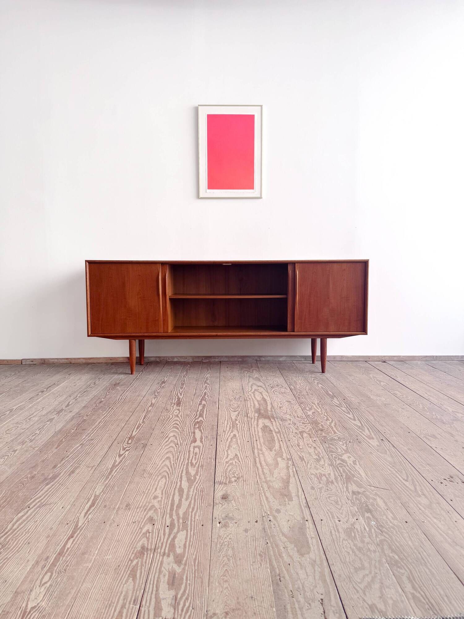 Enfilade danoise vintage en teck par Axel Christensen Odder, années 1960