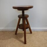 Wooden screw stool