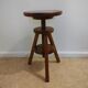 Wooden screw stool