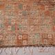 Peach Vintage Moroccan Rug 190 x 352 cm - Berber Wool Rug - Handmade Rug