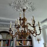 Lustre bronze 12 lumières