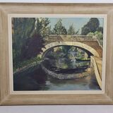Tableau HST "Melun - Le pont de l'Almont"