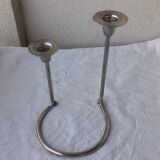 Metal candle holder