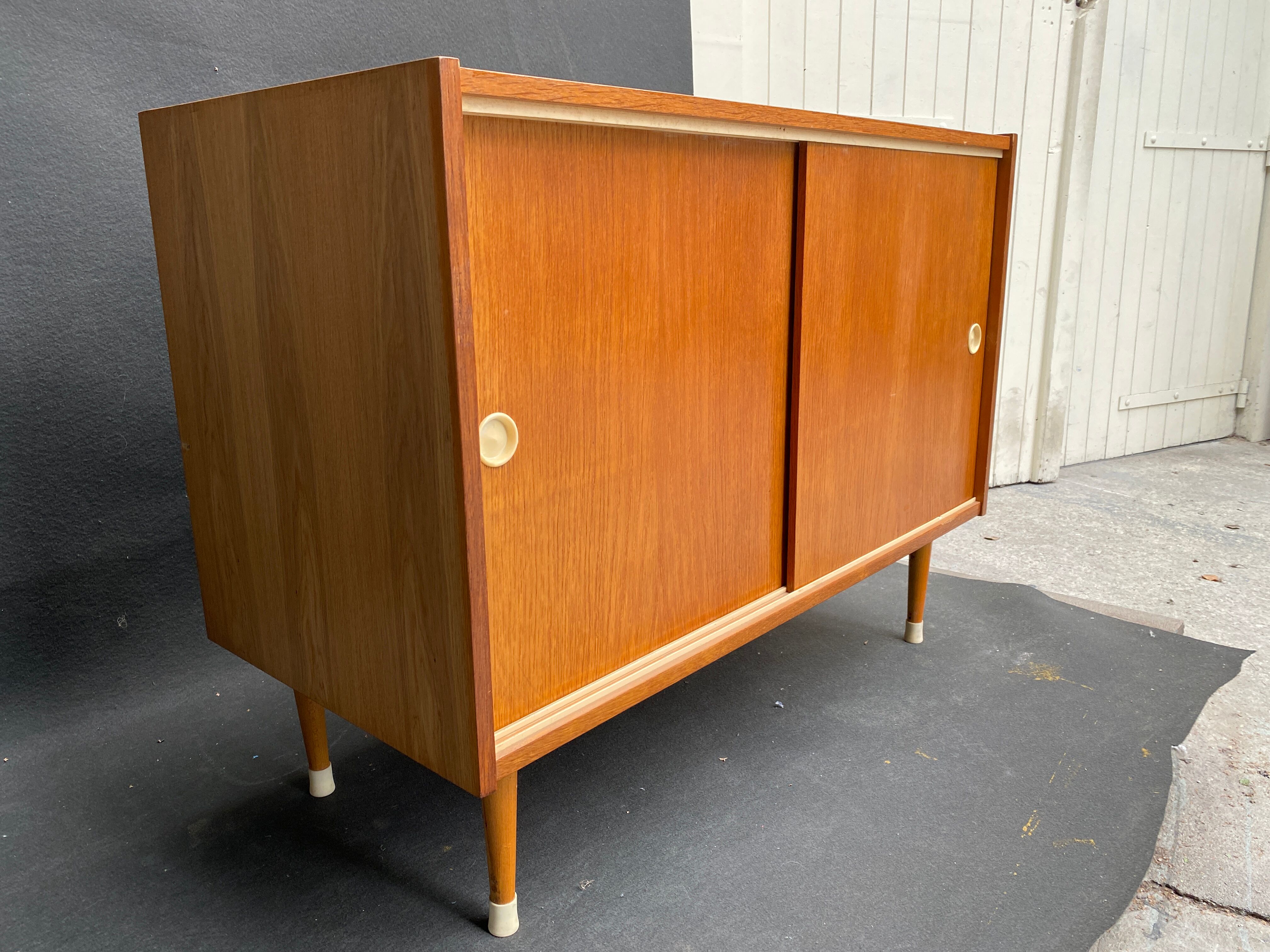 vintage furniture two sliding doors