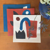 lot of three paintings