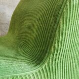 Green armchairs
