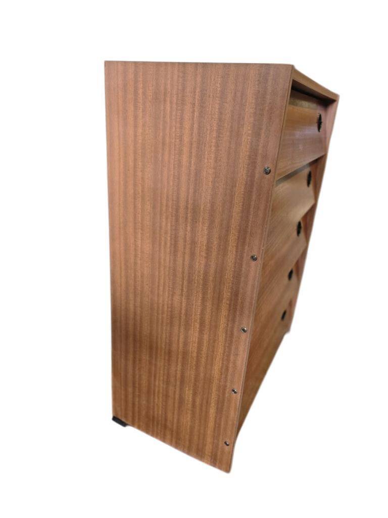 Vintage wooden shoe cabinet / drop-leaf cabinet