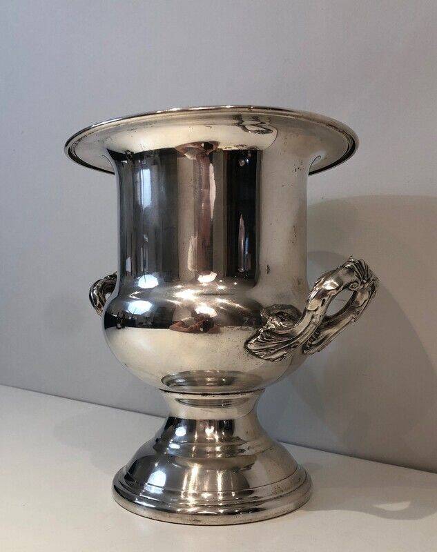 Silver-plated champagne bucket