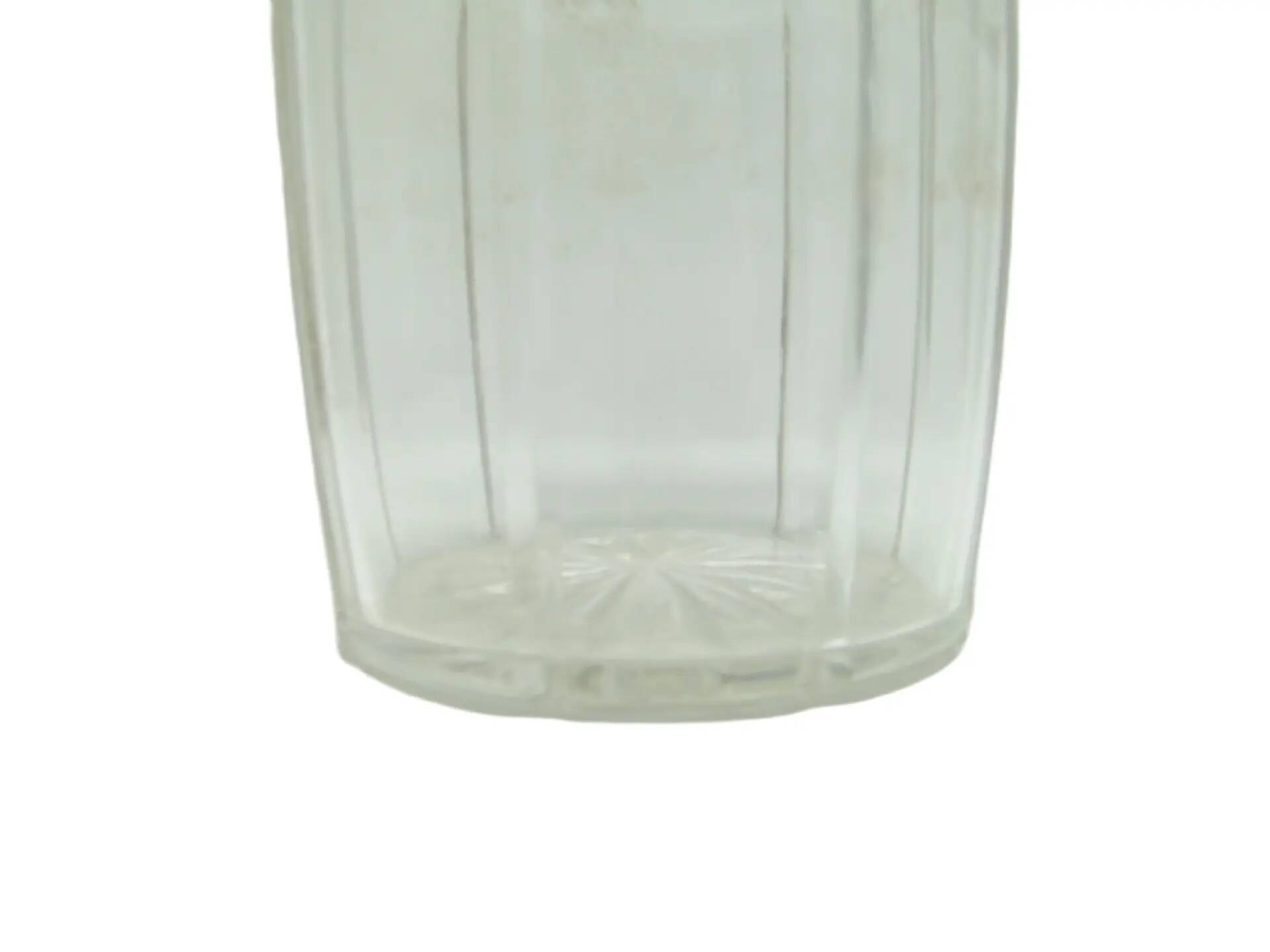 Carafe Biedermeier, cristal, France, 19e siècle