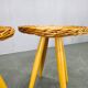 Pair of uluv rattan side tables by jan kalous, 1970s