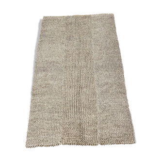 Tapis tricoté en fibre naturelle 220x160cm