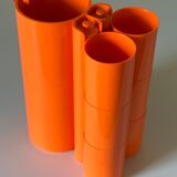 Orange plastic service vintage design orange 70 years