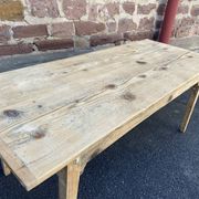 large farmhouse table Alsace 190cm fir 1900