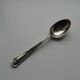 12 dessert spoons Art Deco silver metal - Made in England in case - 1920