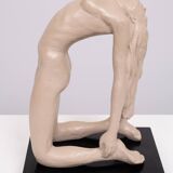 Austin production nude Lady “rebirth” statue Jean Pierre Renard sculpture