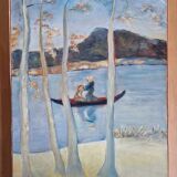 Painting by Annick Carrel