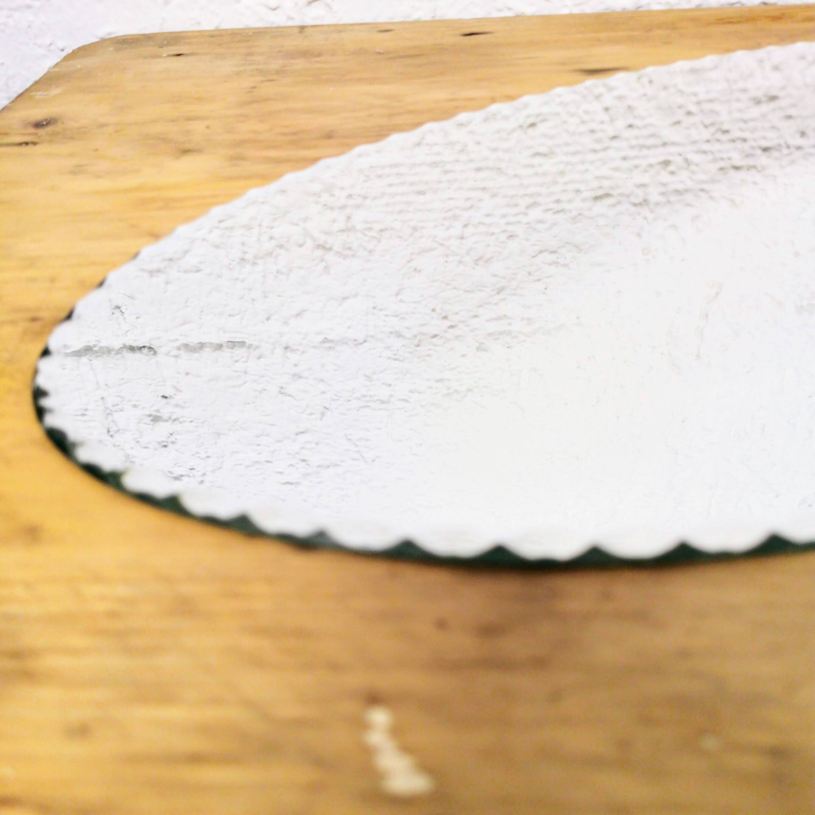 Beveled mirror to place 50x25cm