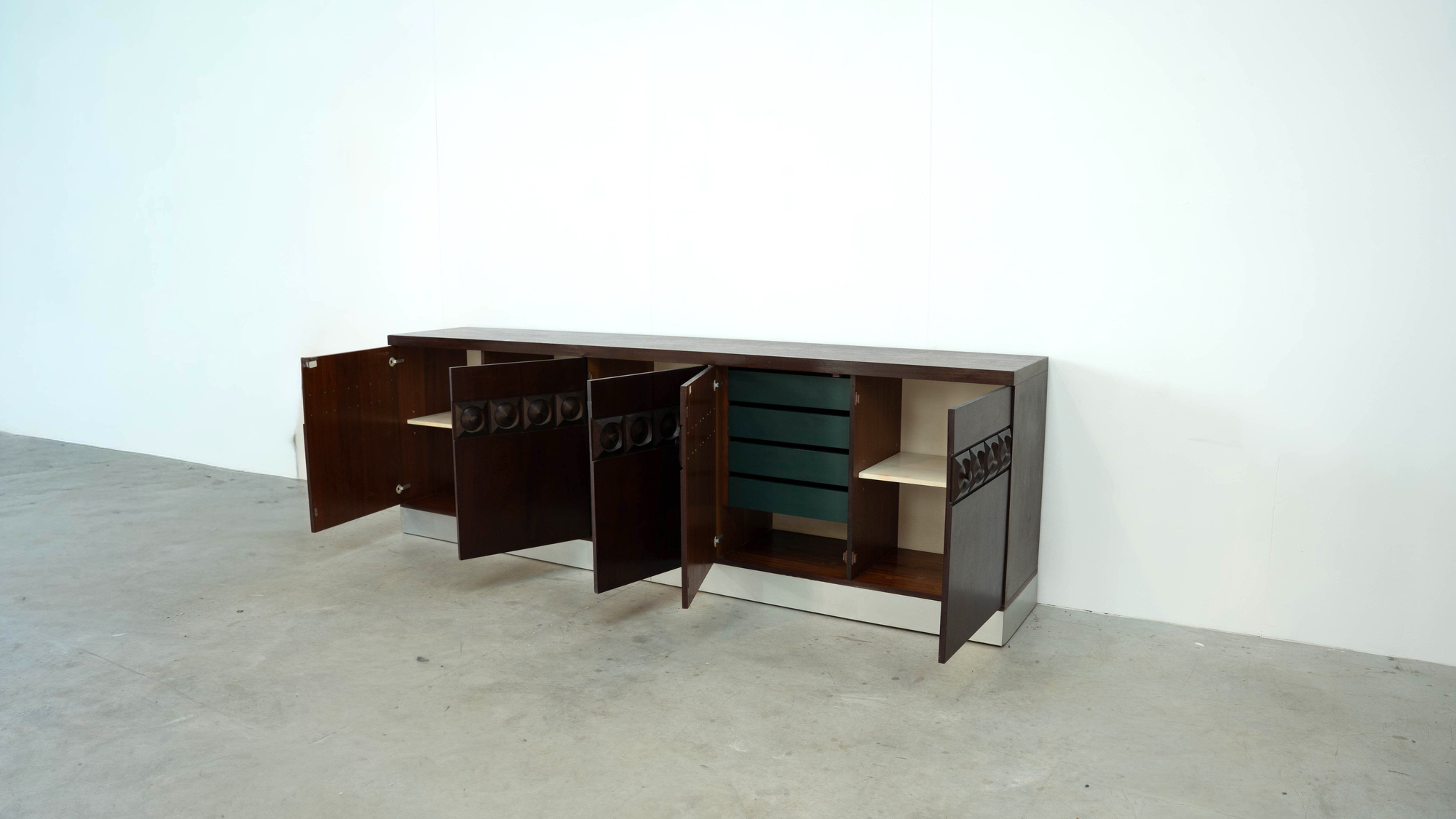Belgian brutalist sideboard