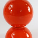 Lampe Eclisse design Vico Magistretti pour Artemide, couleur rouge