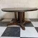 Medieval Gothic round table high period castle