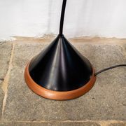 Modern Sister floor lamp in metal and plastic by Dalisi for Oluce, Italy, 1990s.