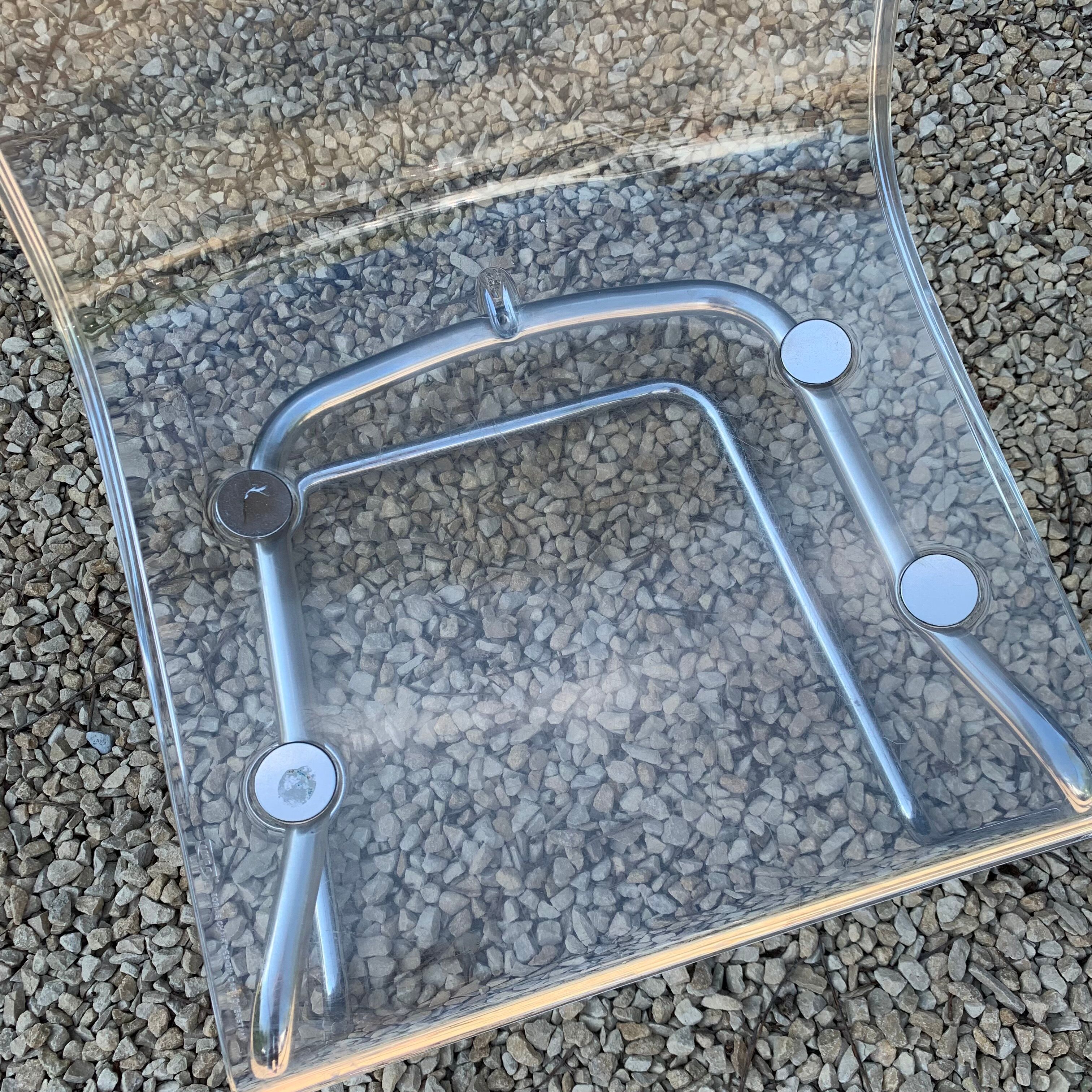 Pair of plexi chairs