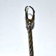 Vintage silver-plated ice sugar tongs "Crab Tongs"