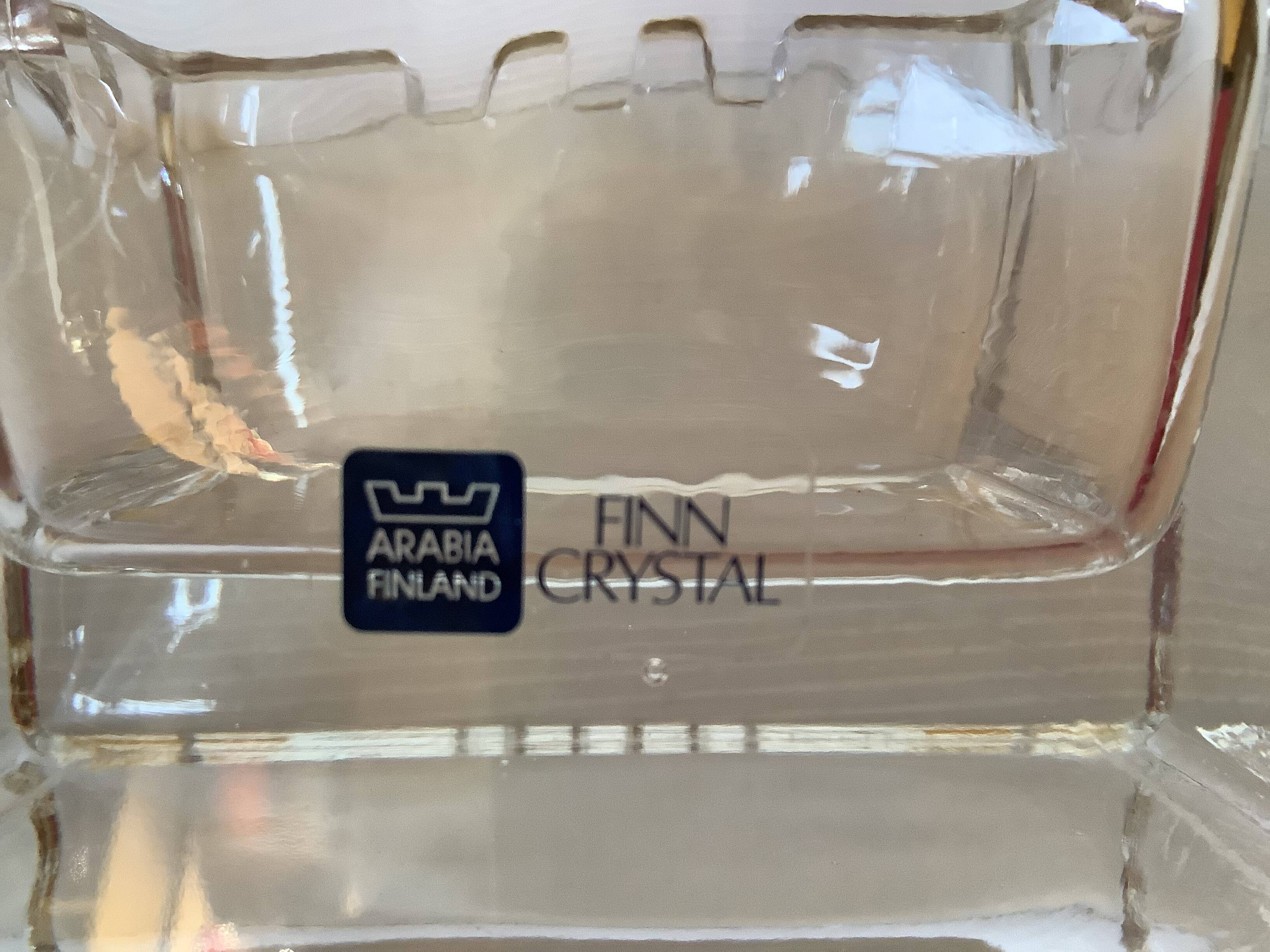 Scandinavian Kaj Franck ashtray tray.